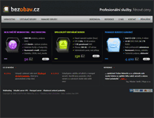 Tablet Screenshot of bezobav.cz